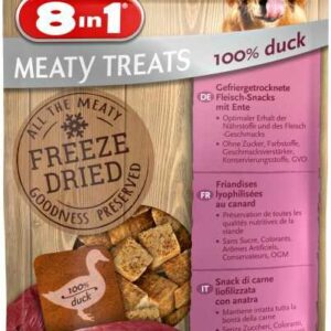 8in1 Meaty Treats mit 100% Ente 50 g
