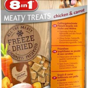 8in1 Meaty Treats mit Huhn & Karotte 50 g