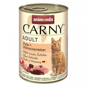 Animonda Carny Adult Pute + Hühnchenleber 400 g