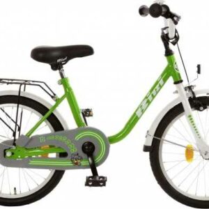 Bachtenkirch Kinderfahrrad Bibi 18 Zoll grün weiß