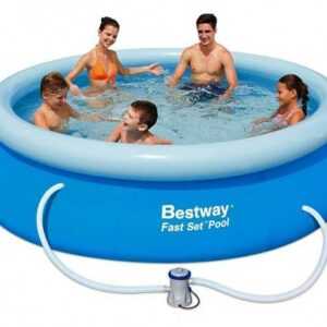 Bestway Pool Fast Set Ø 305 x 76 cm, inkl. Filterpumpe