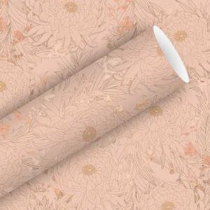 Braun & Company Geschenkpapier rosa 1,5 m x 70 cm