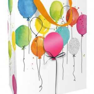 Braun & Company Geschenktragetasche Balloon Party 25 x 33 x 11 cm