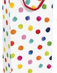 Braun & Company Geschenktragetasche Happy Dots 12 x 37 x 8 cm