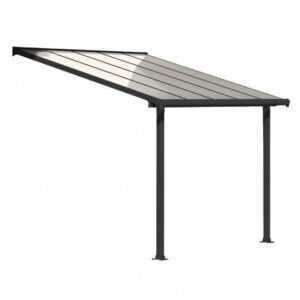 Canopia Terrassenüberdachung Olympia 3X3 307 x 294-300 x 260-305 cm (BxTxH)