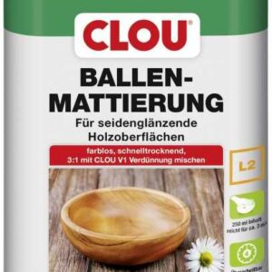 Clou Ballen Mattierung L2 250ml farblos