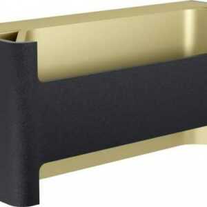 Eglo Wandleuchte FELONICHE schwarz, gold, Up- & Downlight