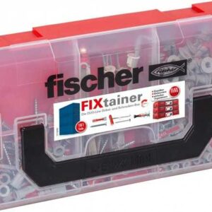 Fischer Dübel Fixtrainer Duoline 181 teilig fischer FixTainer - Die DuoLine Dübel- und Schrauben-Box