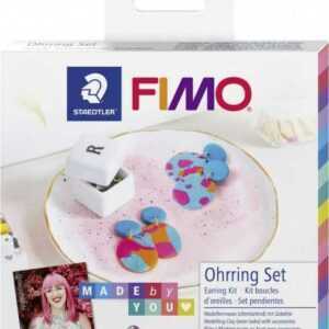 Glorex FIMO DIY Set Ohrringe 4 x 25 Gramm