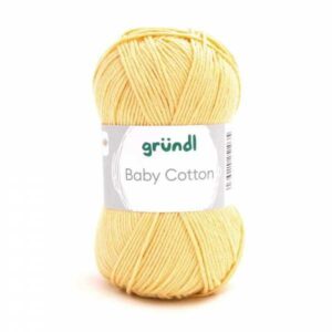 Gründl Wolle Baby Cotton 50 Gramm, gelb