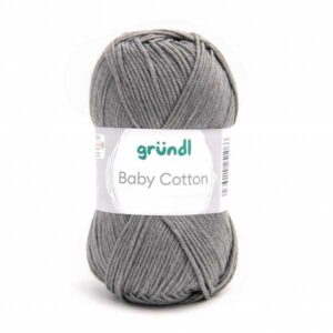 Gründl Wolle Baby Cotton 50 Gramm, schiefer