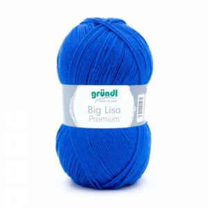 Gründl Wolle Big Lisa Premium 250 Gramm, royalblau