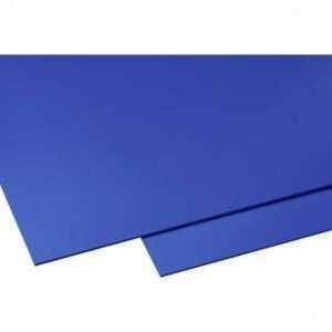Gutta Hartschaumplatte 50 x 100 x 0,3 cm blau