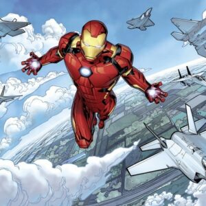 Komar Vliesfototapete Iron Man Flight 400 x 280 cm