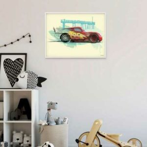 Komar Wandbild Cars Lightning McQu 40 x 30 cm