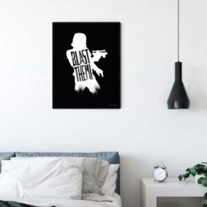 Komar Wandbild SW Sil Stormtrooper 30 x 40 cm