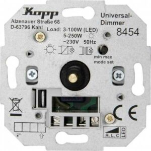 Kopp Universal Dimmer Druck-Wechsel