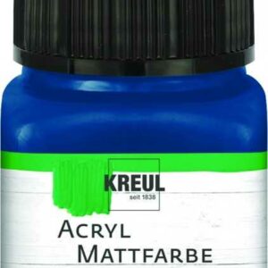 Kreul Acryl Mattfarbe dunkelblau, 20 ml