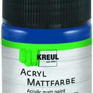 Kreul Acryl Mattfarbe dunkelblau, 50 ml