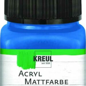 Kreul Acryl Mattfarbe enzianblau, 20 ml