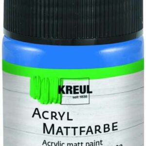 Kreul Acryl Mattfarbe enzianblau, 50 ml