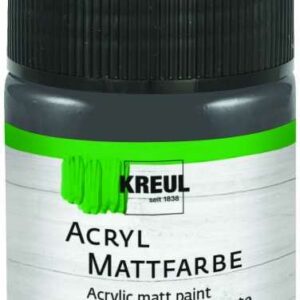 Kreul Acryl Mattfarbe graphitgrau, 50 ml