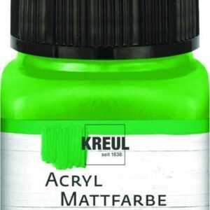 Kreul Acryl Mattfarbe hellgrün, 20 ml