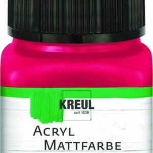 Kreul Acryl Mattfarbe karmin, 20 ml