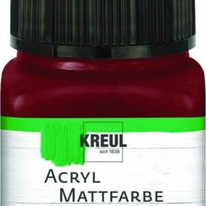 Kreul Acryl Mattfarbe maron, 20 ml