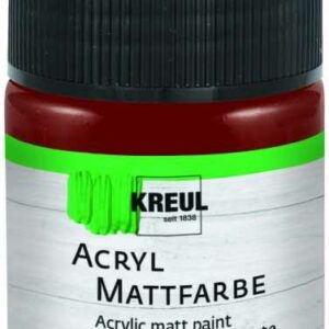 Kreul Acryl Mattfarbe maron, 50 ml