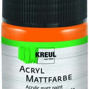 Kreul Acryl Mattfarbe orange, 50 ml