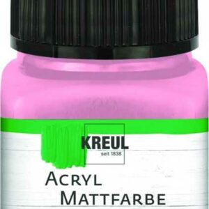 Kreul Acryl Mattfarbe pastellrosa, 20 ml