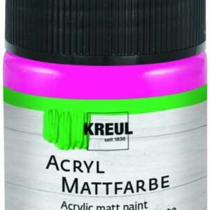 Kreul Acryl Mattfarbe pink, 50 ml