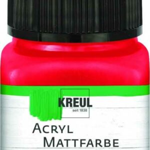 Kreul Acryl Mattfarbe rot, 20 ml