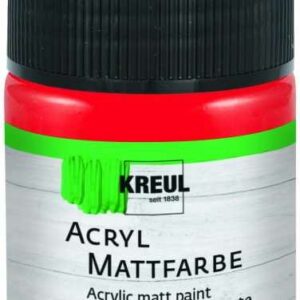 Kreul Acryl Mattfarbe rot, 50 ml