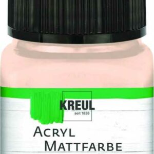 Kreul Acryl Mattfarbe zartrosa, 20 ml