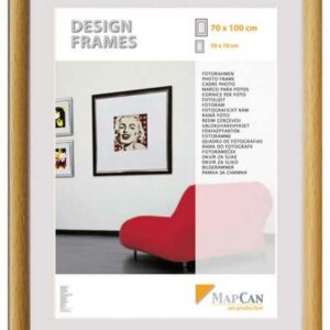 Kunststoffbilderrahmen Design Frames buche, 50 x 60 cm