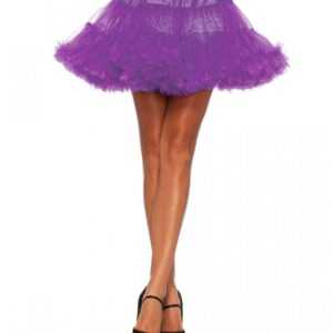 Lila Leg Avenue Petticoat für Fasching