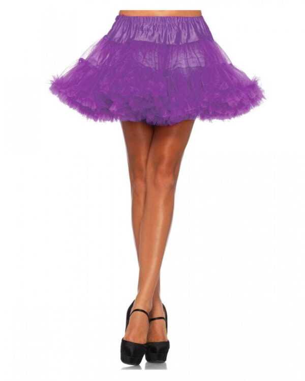 Lila Leg Avenue Petticoat für Fasching