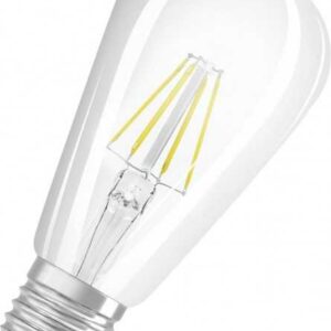 Osram LED Leuchtmittel Star 60 klar-warmweiß Edisonform, E 27 - 6,5 W