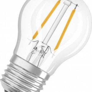 Osram LED Leuchtmittel Star Classic P15 klar-warmweiß Birnenform, E 27 - 1,5 W
