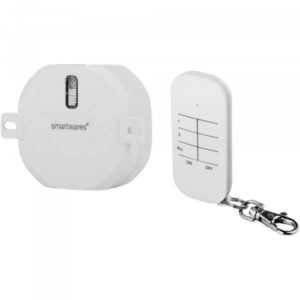 Smartwares Funk-Garagenschalter-Set Plug&Connect weiß