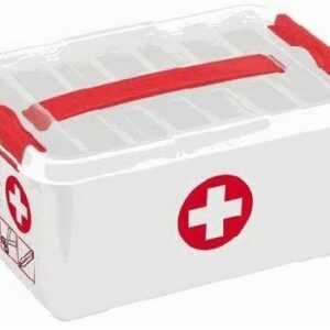 Sunware ErsteHilfe-Box inklusive Deckel 6L 30 x 20 x 14 cm (L x B x H)