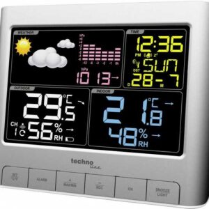 Technoline Wetterstation WS6449 silber