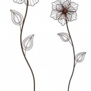 TrendLine Gartenstecker Blume 24x3x115cm
