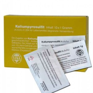 Vina Kaliumpyrosulfit 10 x 1 g