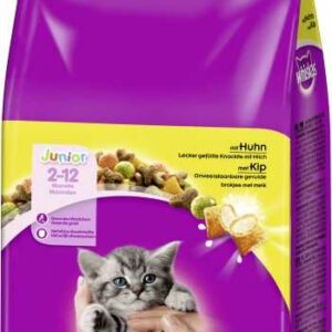 WHISKAS® Beutel Trocken Junior mit Huhn 1,9 kg 1,9 kg