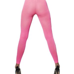 Leggings Neon-Pink Achtziger Jahre Kostümzubehör