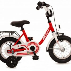 Bachtenkirch Kinderfahrrad Bibi 12,5 Zoll rot weiß