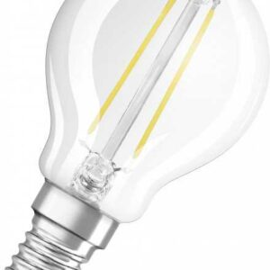 Osram LED Leuchtmittel Star P25 Birnenform, E14, 2,5 W, neutralweiß
